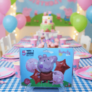 Globos-Personaje-5-Piezas-Set-de-globos-metálicos-de-Peppa-PigSet-de-globo-metálicos-de-Peppa-Pig